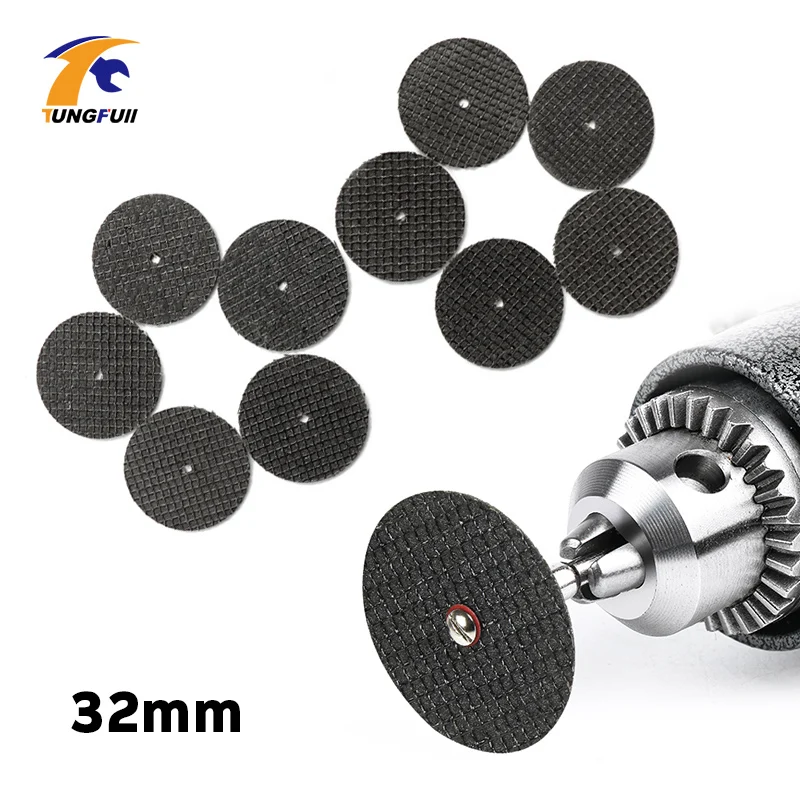 Tungfull Accesorios Dremel Cutting Disc 32mm Metalworking Engraver Electric Accesorios Dremel Tools Resin Cutting Sheet