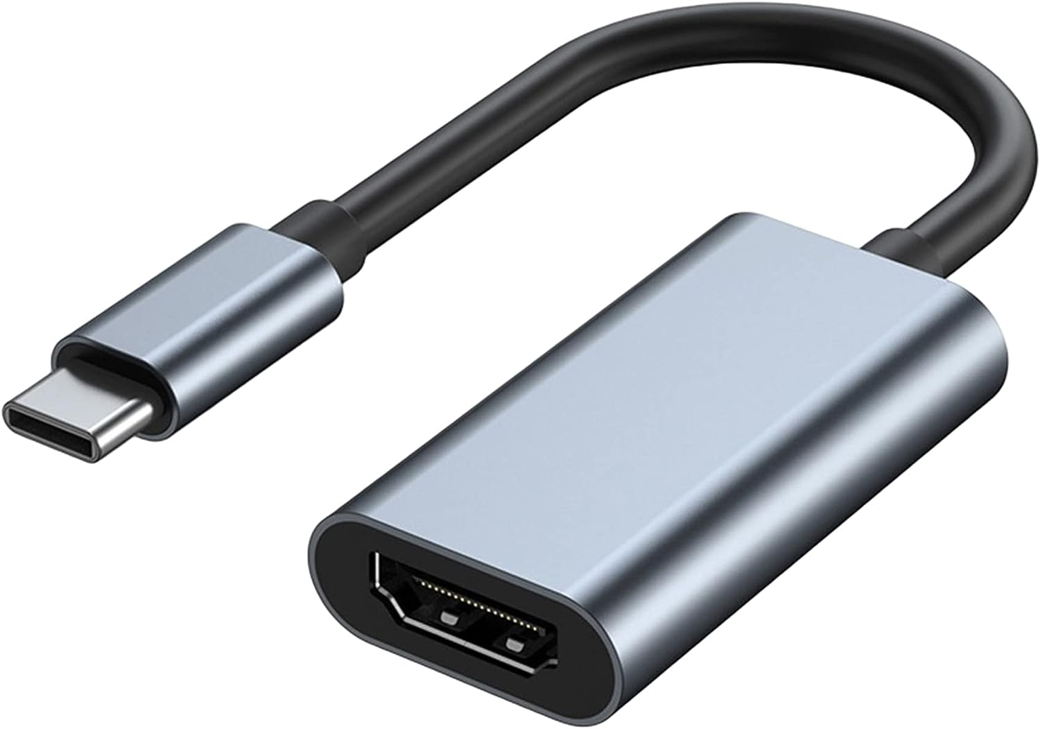 USB C to HDMI Adapter for Monitor, 4K HDMI to USB C Laptop Docking Stations for Macbook Pro, USB Type C to HDMI Cable for Ipad Air, Thunderbolt 3 Video Dongle Converter for Chromebook XPS TV Ect