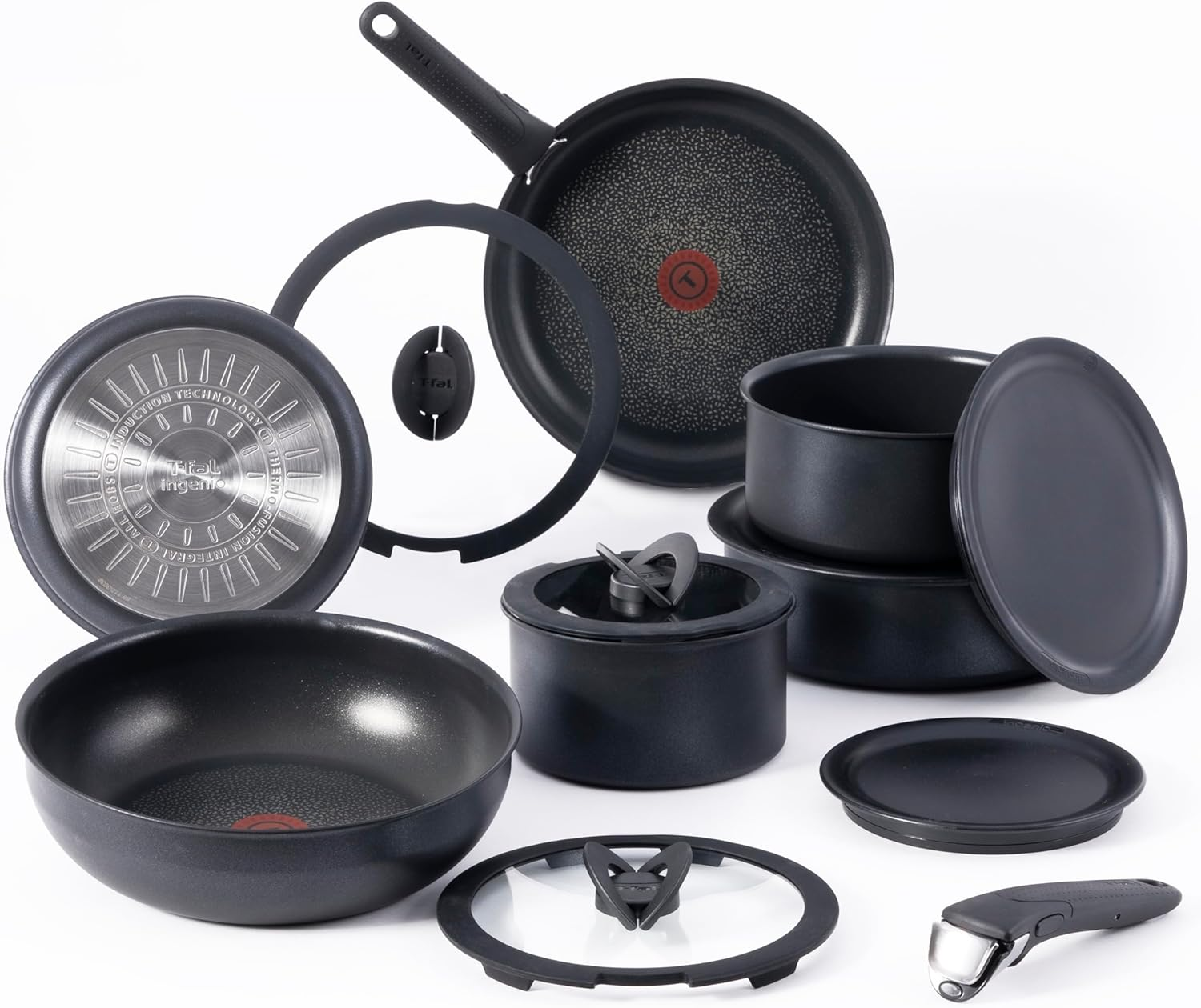T-FAL Ingenio Expertise Stainless Steel Cookware Set 13 Piece, Induction, Sta... - Picture 10 of 14