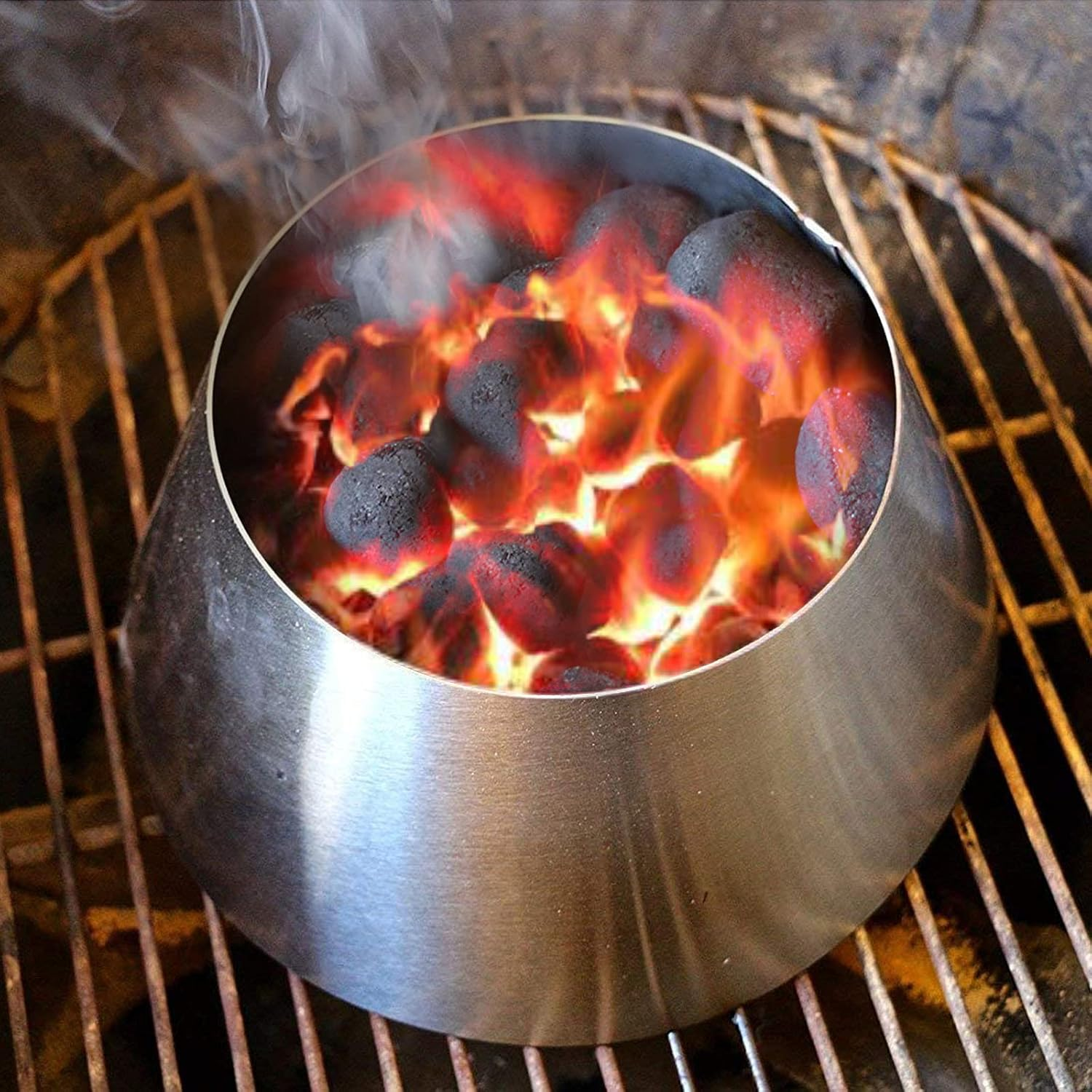 Stainless Steel BBQ Whirlpool for Weber 22