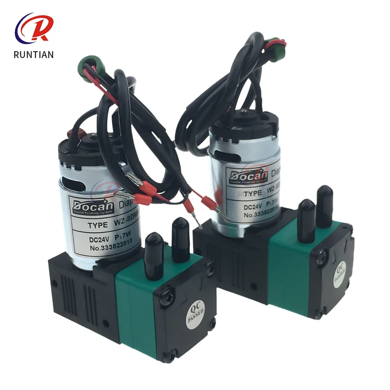 600ml/min Solvent Pump Inkjet UV Plate Printer WZ-SD600 24V 7W Ink Pump for Docan H1000 Digital Printer Ink Pump
