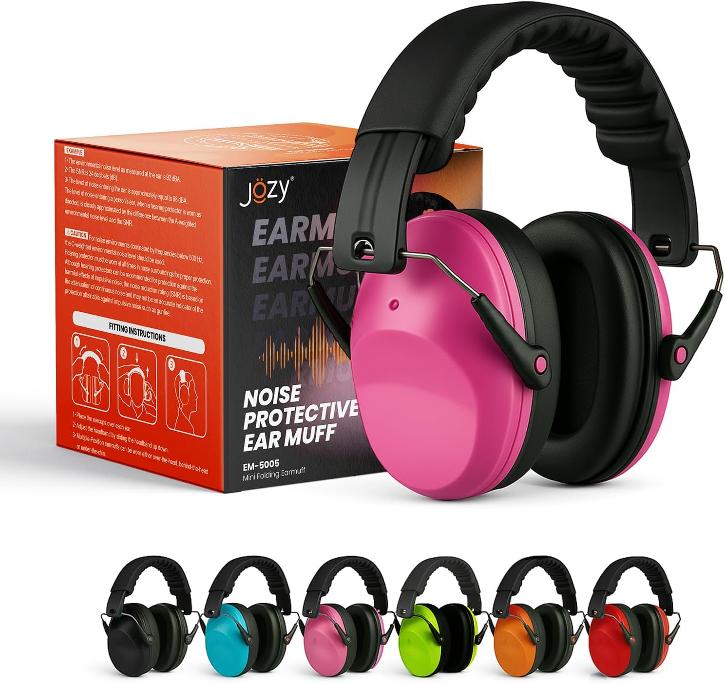 Noise Canceling Headphones for Kids SNR 26dB Ear Protection Sound Proof Sensory