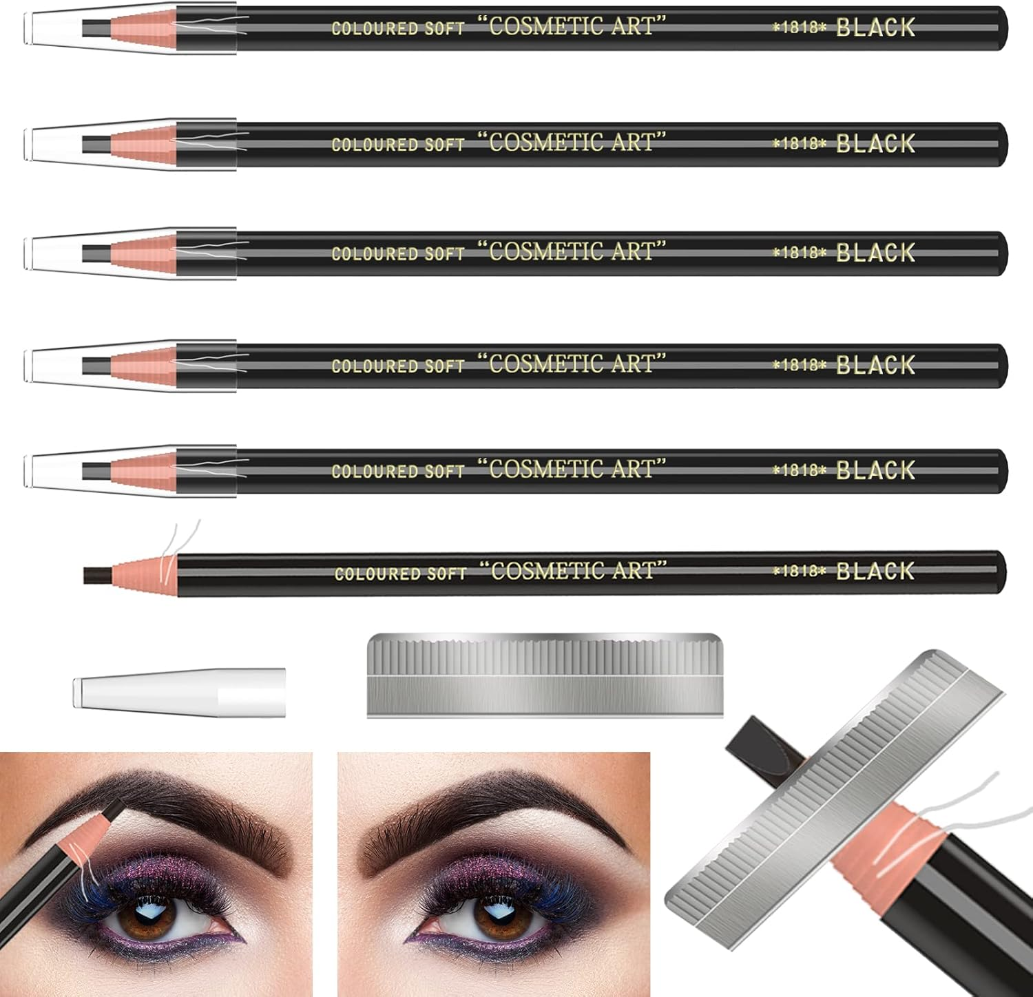 Waterproof Eyebrows Pencil Tattoo Makeup And Microblading Supplies Kit-Perman... - Picture 11 of 13