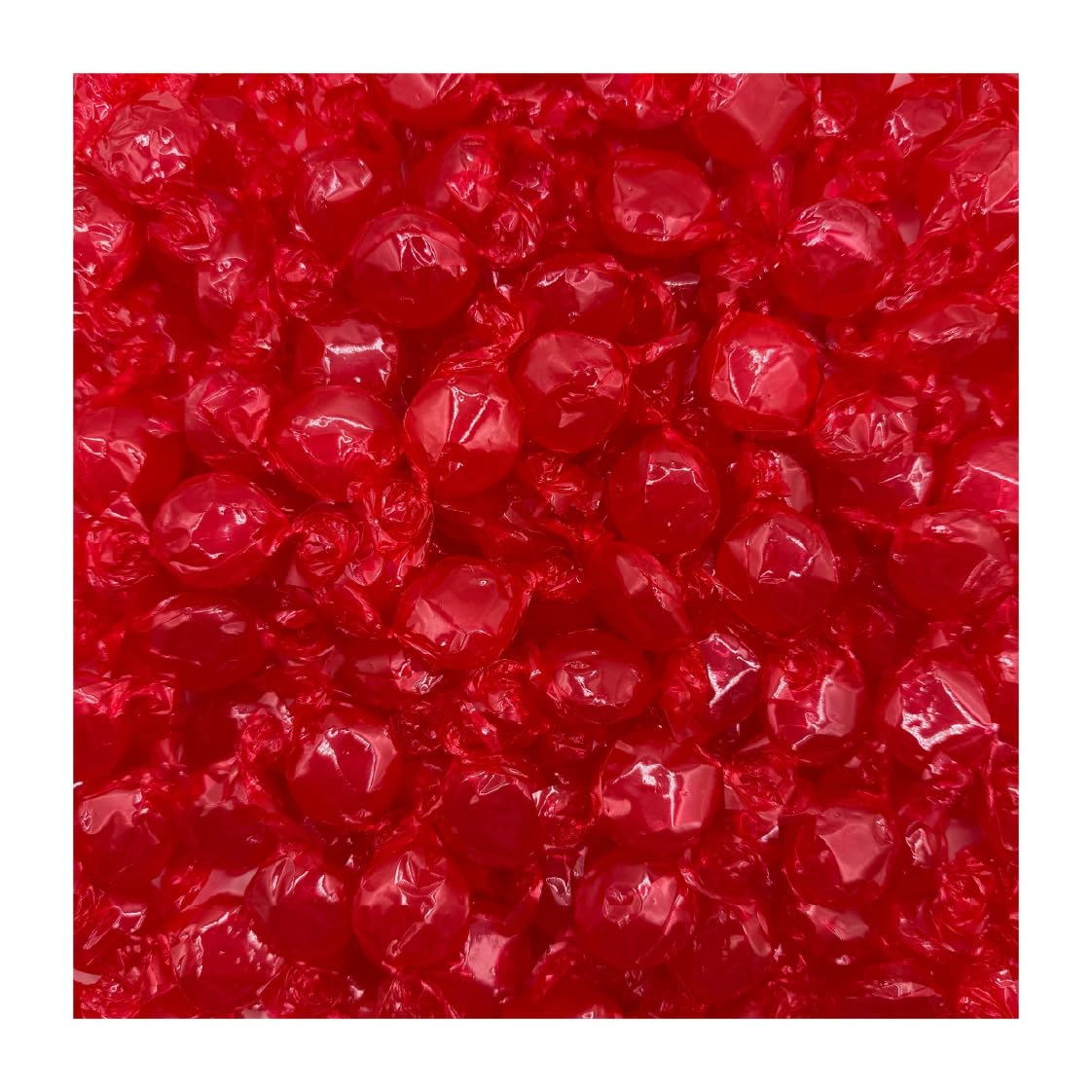 Cinnamon Discs Hard Candy - 2 Pound Bulk Pack (About 150 Count) - Red Candies 