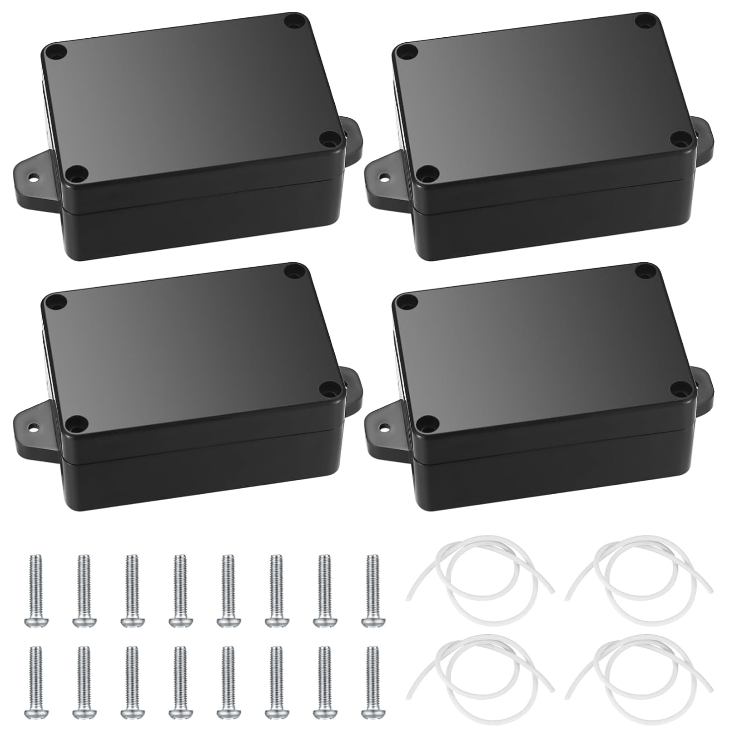 4u cajas electricas IP65 ABS proyectos exterior a prueba polvo 33x23x137