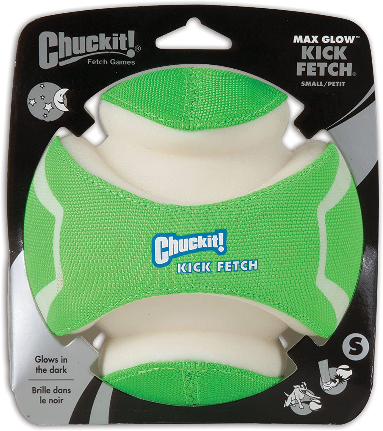 Chuckit! Max Glow Kick Fetch Large, Max Glow Green - Picture 7 of 14