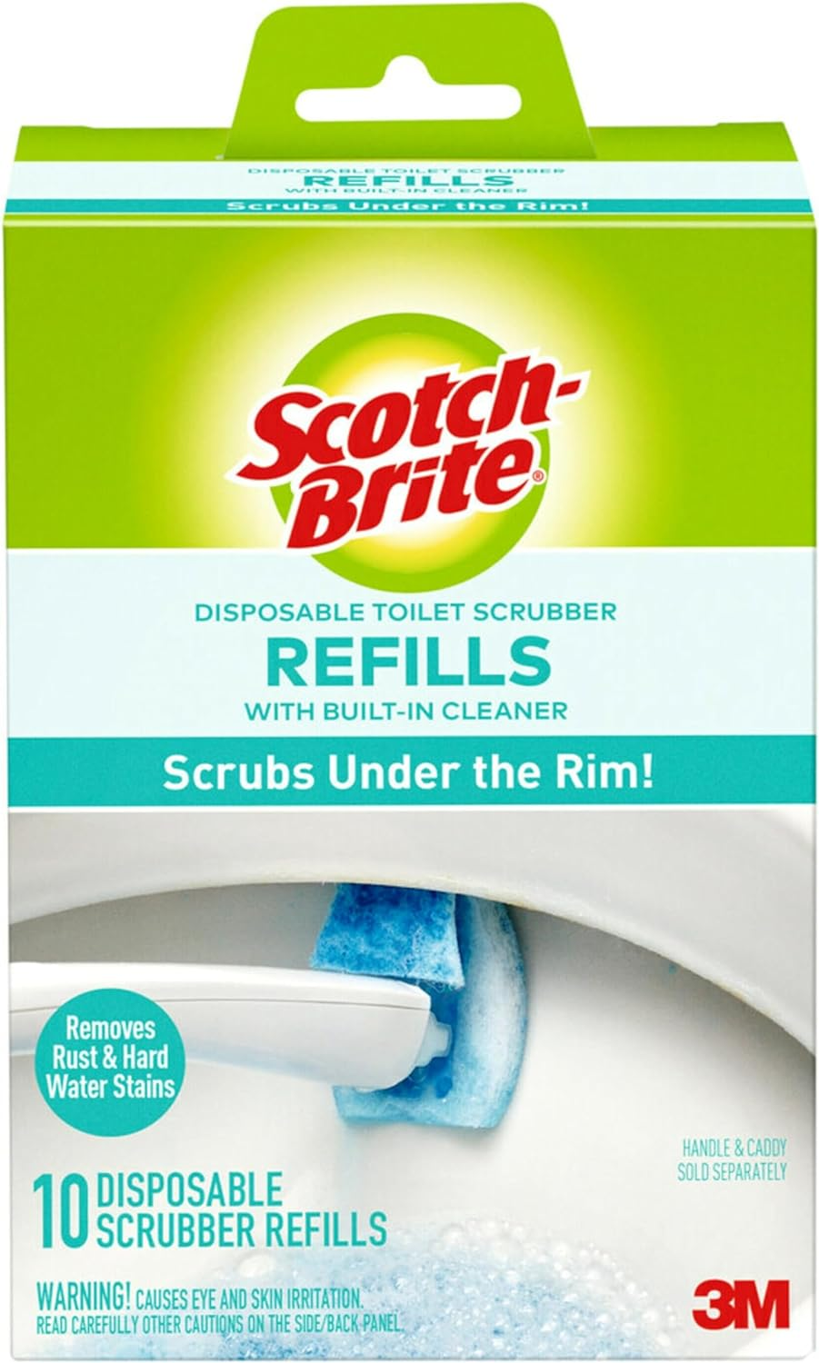 Scotch-Brite Disposable Toilet Scrubber Starter Kit – Includes 1-Handle with ... - Picture 14 of 14