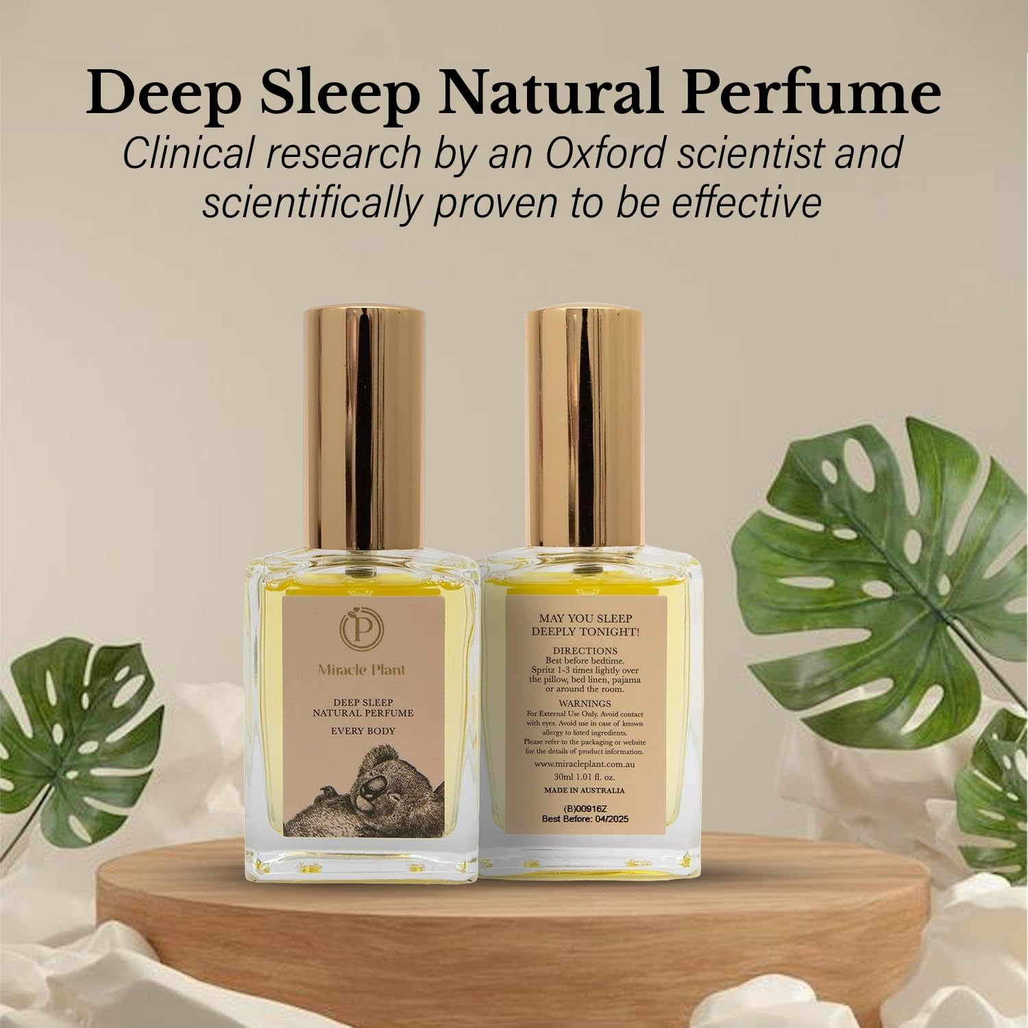 Miracle Plant - Deep Sleep Natural Perfume - 90% Fall Asleep Faster, Australi... - Picture 5 of 13