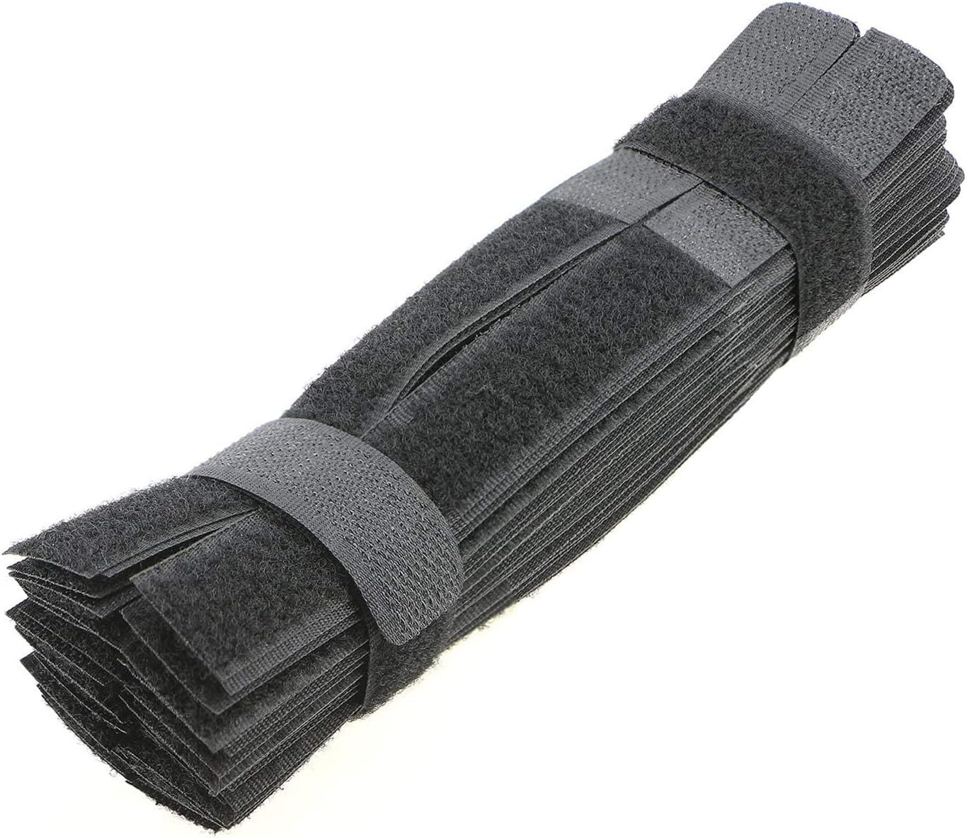 PASOW 50pcs Cable Ties Reusable Fastening Wire Organizer Cord Rope Holder 7 Inch