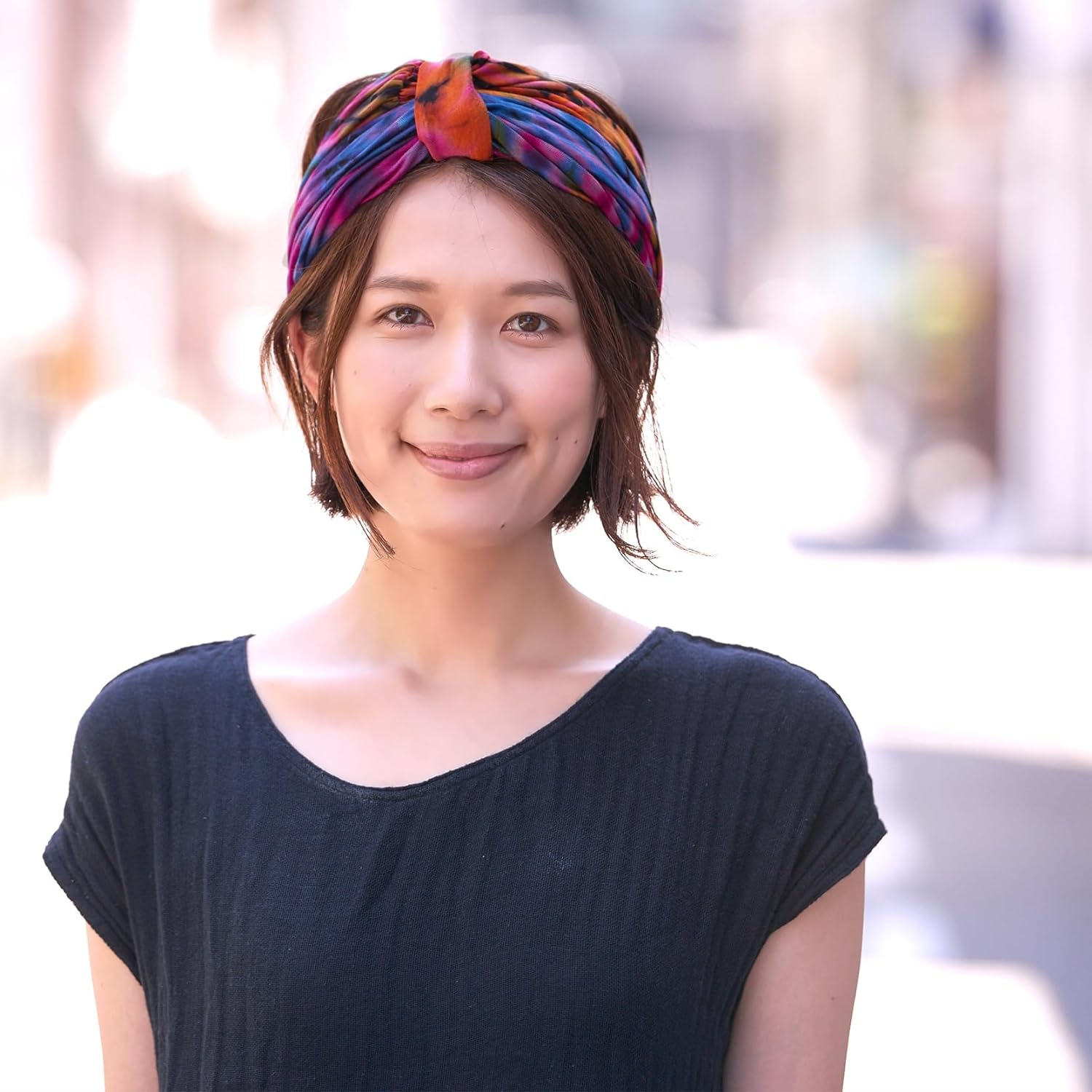 CHARM Hippie Turban Headwraps for Women - Boho Headbands for Summer Wrap Knot... - Picture 9 of 13
