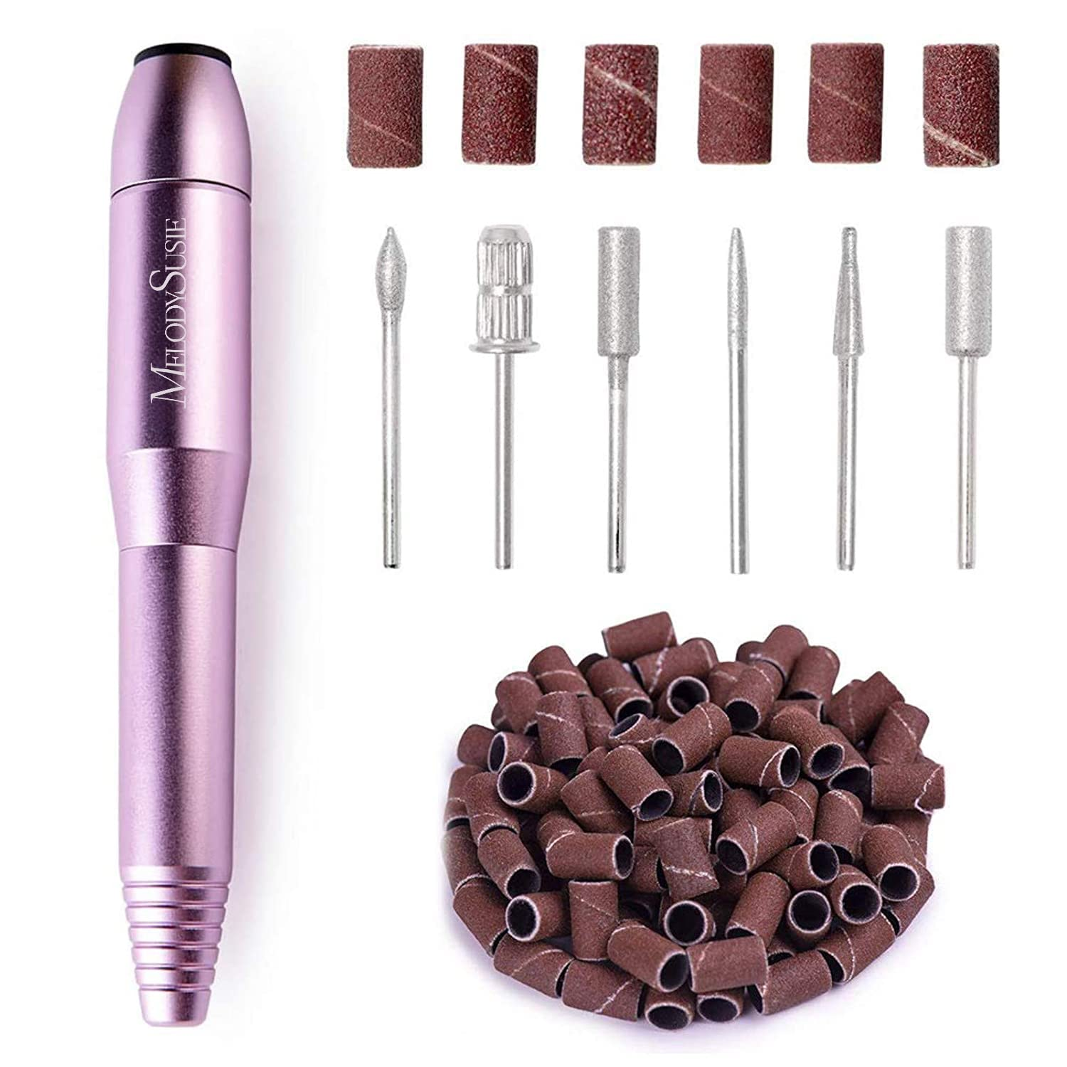 Portable Electric Nail Drill – Pro Efile Kit, Purple