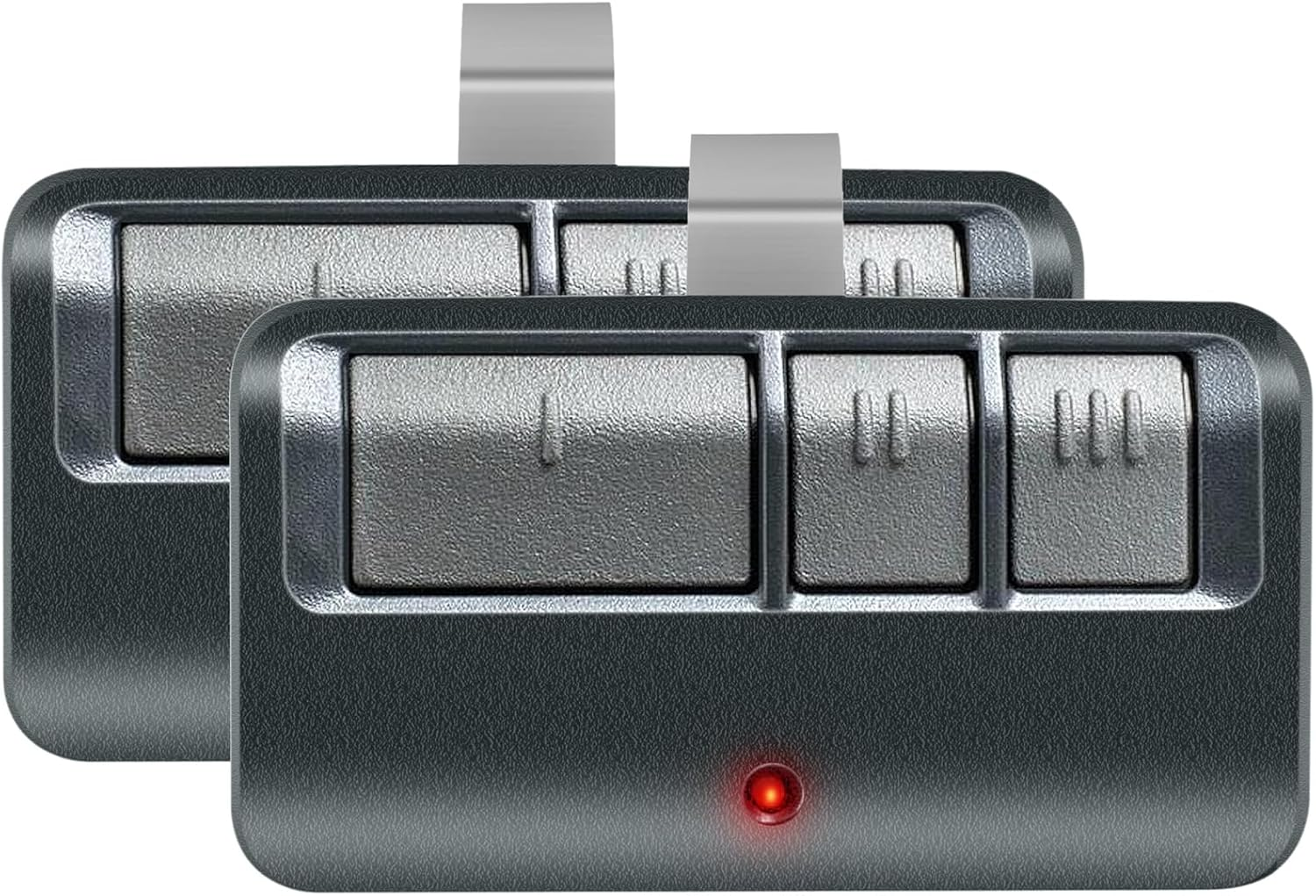 2-Pack Chamberlain 953EV/EVC Universal Garage Door Opener Remote | 3-Year Warranty FCC Certified