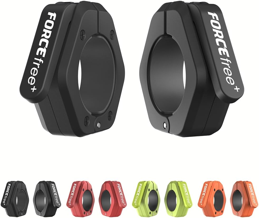 Barbell Clips (Pair), Barbell Clamps, Quick Release Olympic Barbell Clamps 