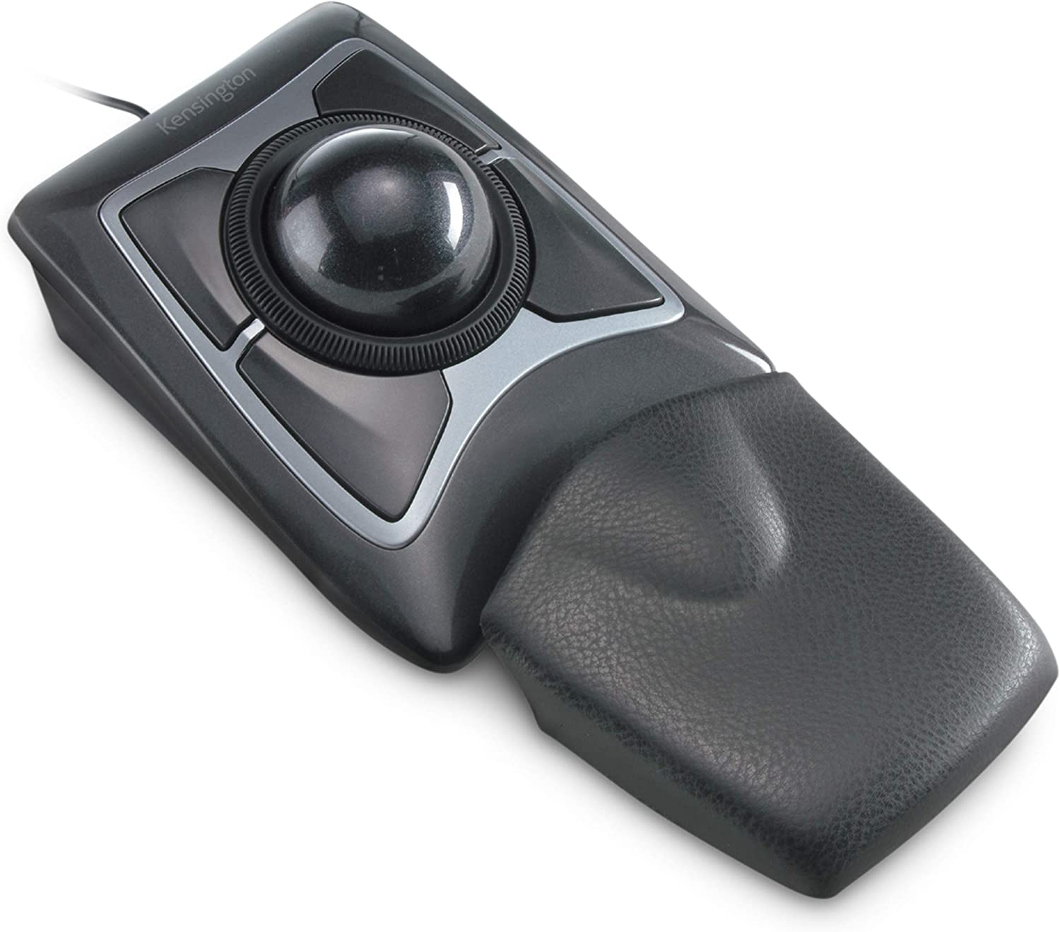 Kensington Expert Trackball Mouse (K64325), Black Silver, 5