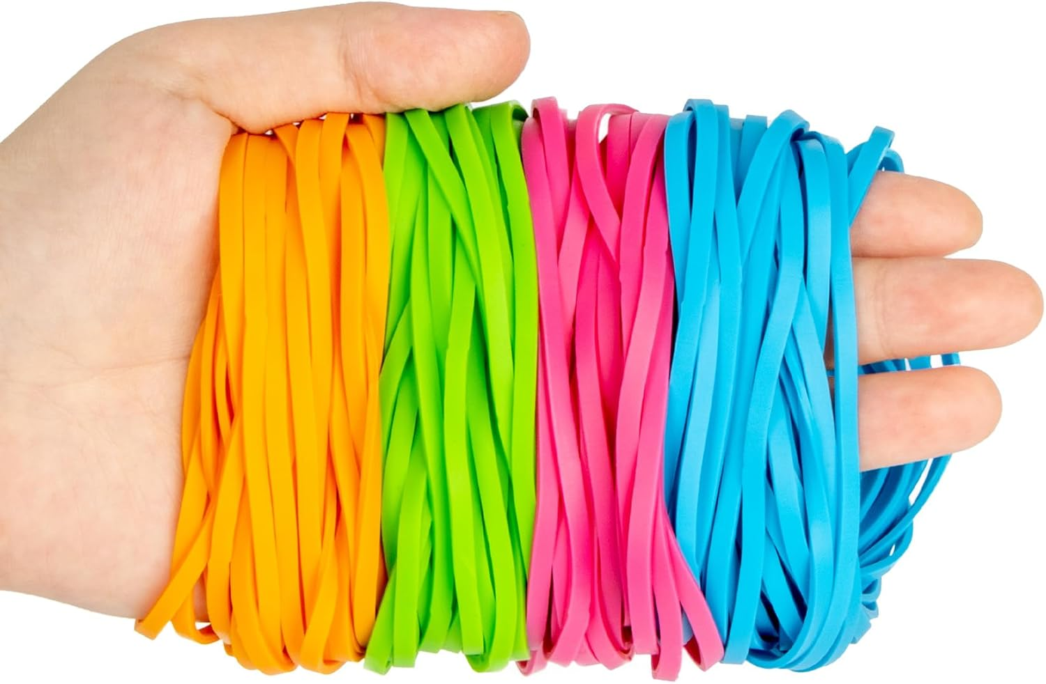 Rubber Bands - 110PCS Colored 4