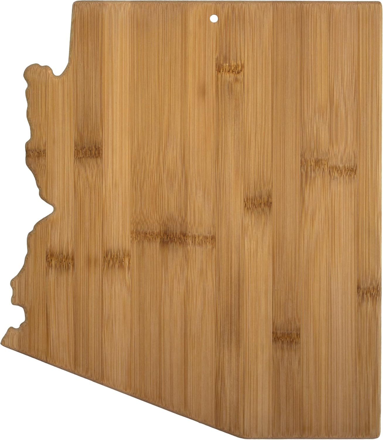 Arizona State Shaped Bamboo Serving and Cutting Board