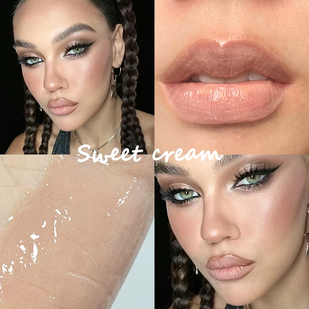 Wholesale 141 Colors Cosmetics Makeup Shiny Vegan Private Label Lipgloss Vendor Nude Glossy Lip Gloss