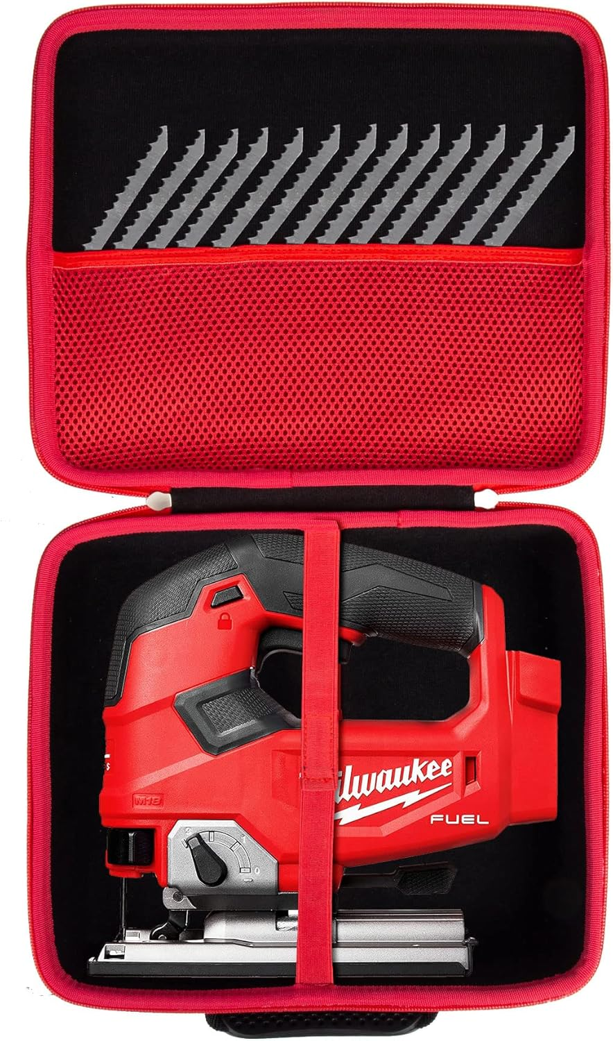 Hard Storage Case Replacement for Milwaukee M18 FUEL D-HANDLE JIG SAW ‎2737-20, Case Only