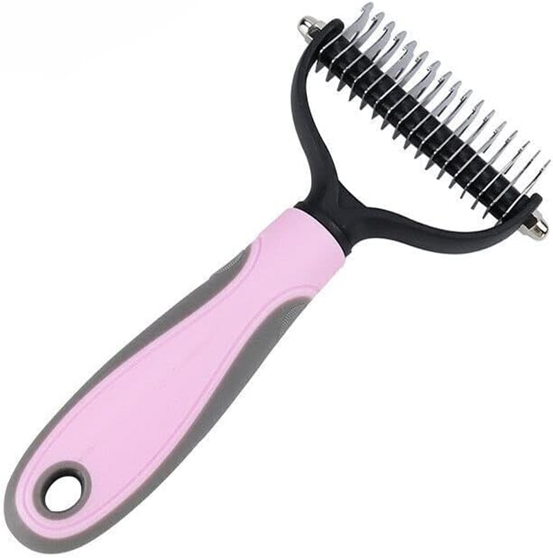 Dog Pet Cat Grooming Comb Brush Undercoat Rake Dematting Deshedding Trimmer, ... - Picture 2 of 10
