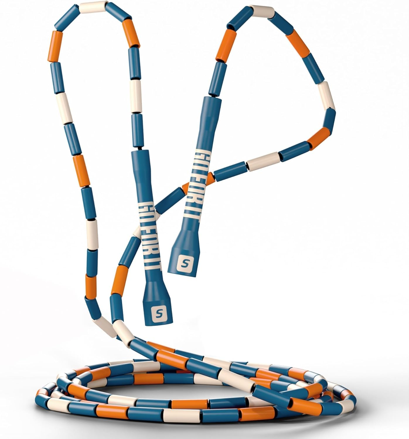 Elite Beaded Jump Rope - Adjustable Speed Rope for Fitness, Crossfit, Boxing - Tangle-Free, Lightweight