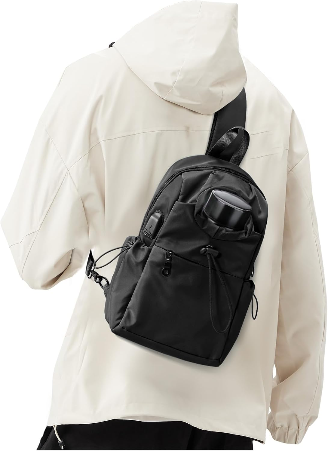 black faux leather backpack mini NEW with Tags! Fiorelli Faux-Leather 