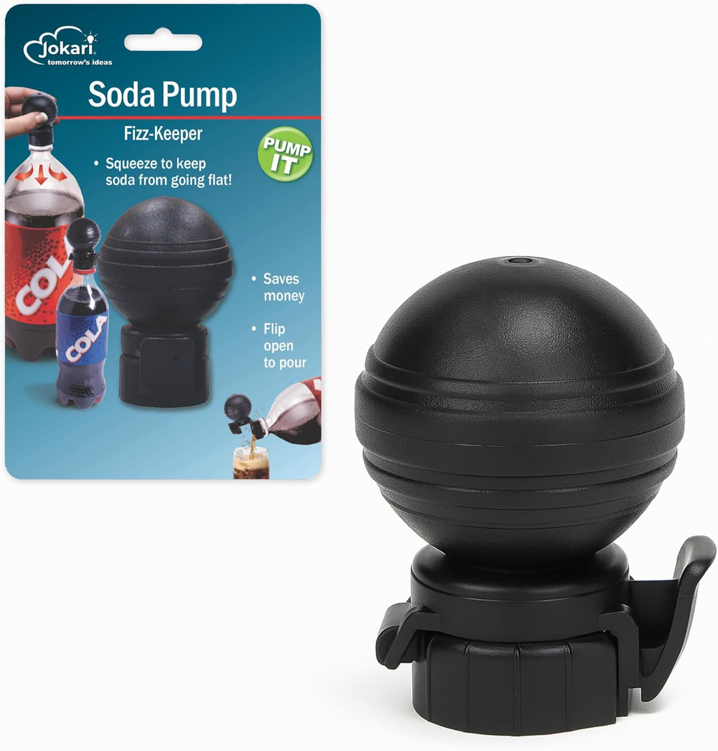 Jokari Fizz-Keeper Pump & Pour