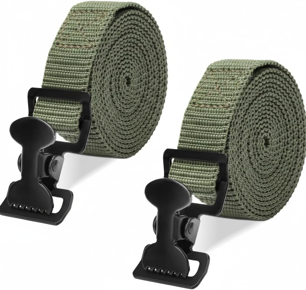 2 PCS Tree Stand Utility Straps for Summit Viper Climber, Hang on Treestand Stabilizer Strap, Climbing Stand Backpack Straps with Buckle, Deer Hunting Safety Accessories