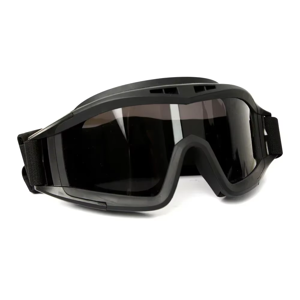 New Airsoft Tactical Goggles 3 Lens Windproof Dustproof Shooting Motocross Motorcycle Mountaineering Glasses CS Safe Protection