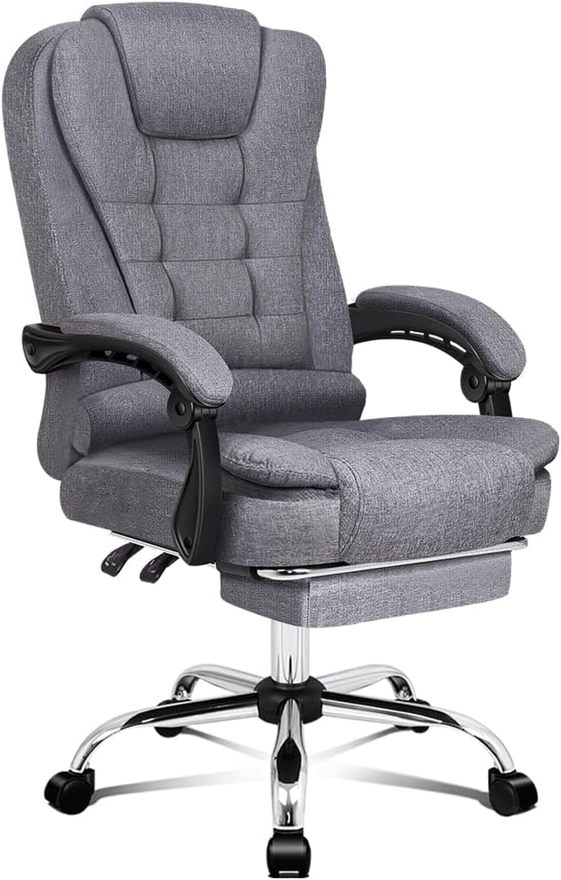 ALFORDSON Office Chair with Massage, Heated Seat and Footrest, Ergonomic Comp... - Picture 17 of 25