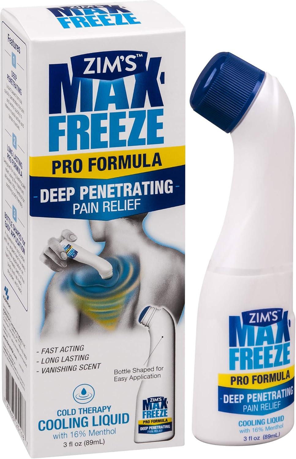 Zim'S Max Freeze Pain Relief Topical Analgesic Cooling Liquid for