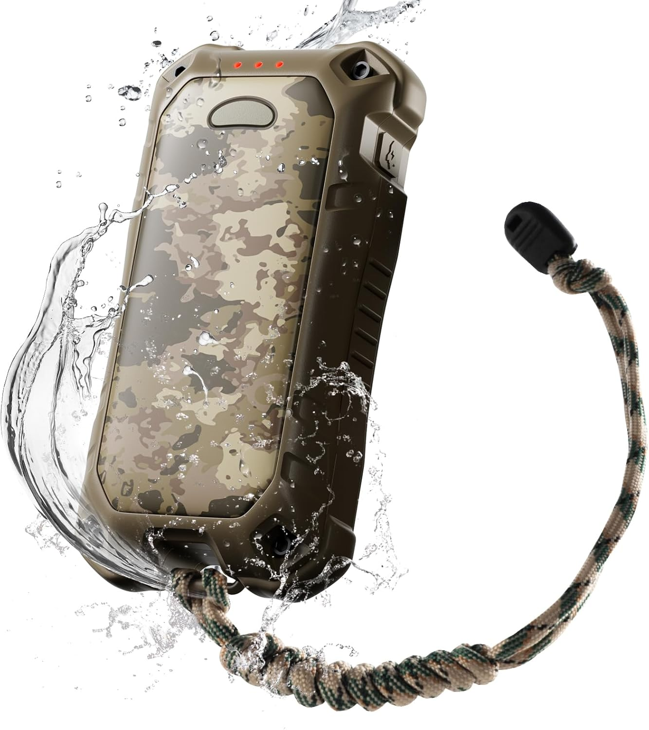 OCOOPA IP56 Waterproof Hand Warmers Rechargeable 10000Mah, Extra Heat Mode,16Hrs Heat, Handwarmer with Torchlight, PD & QC Electric Hand Warmer, Winter Outdoor Gifts for Men Hunting Camping Hiking