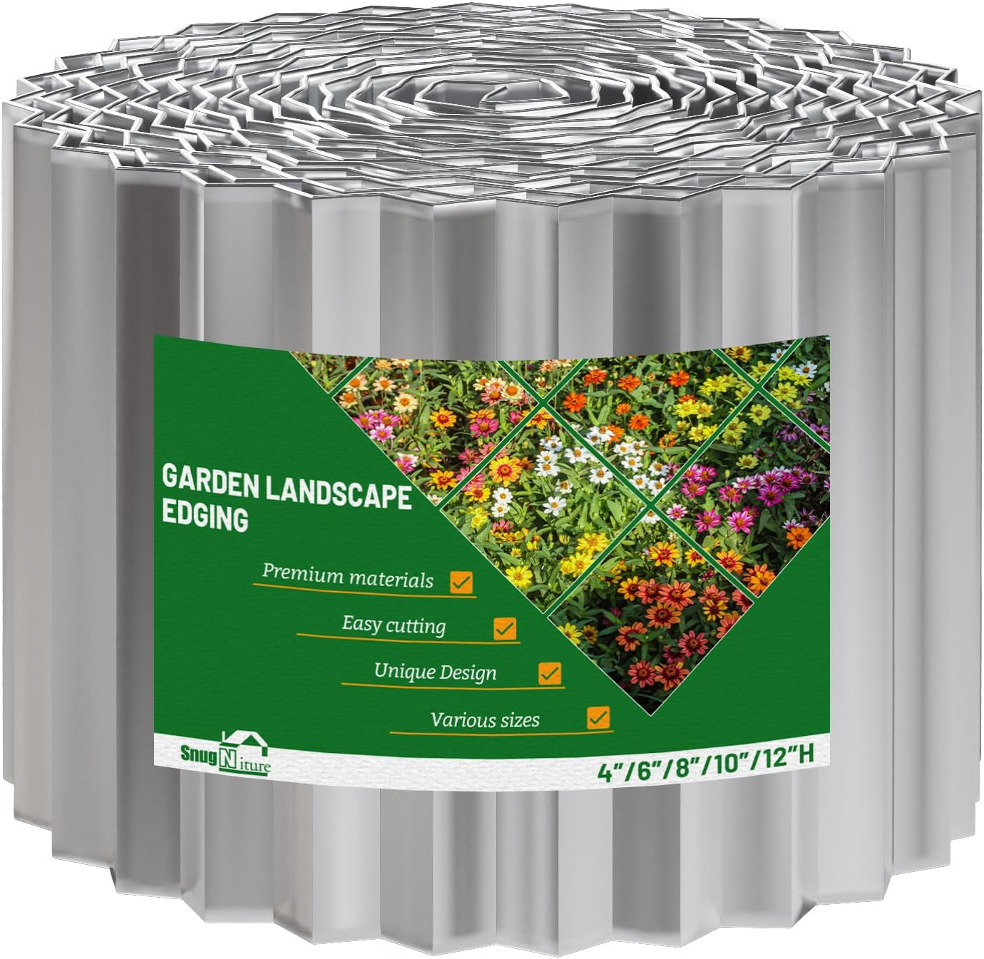 Corrugated Metal Garden Edging,6
