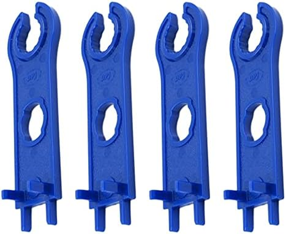 2Pcs Solar Panel Connector Wrenches for MC4 Connectors - Quick Plug Socket Tool