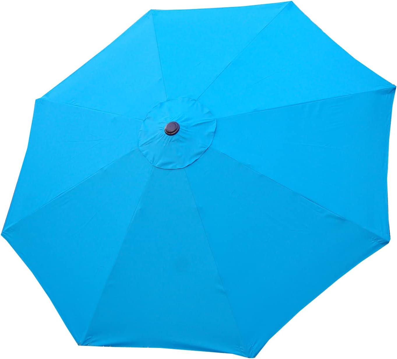 Toldo sombrilla azul lago fuerte y grueso para 10 ft con 8 varillas solo toldo