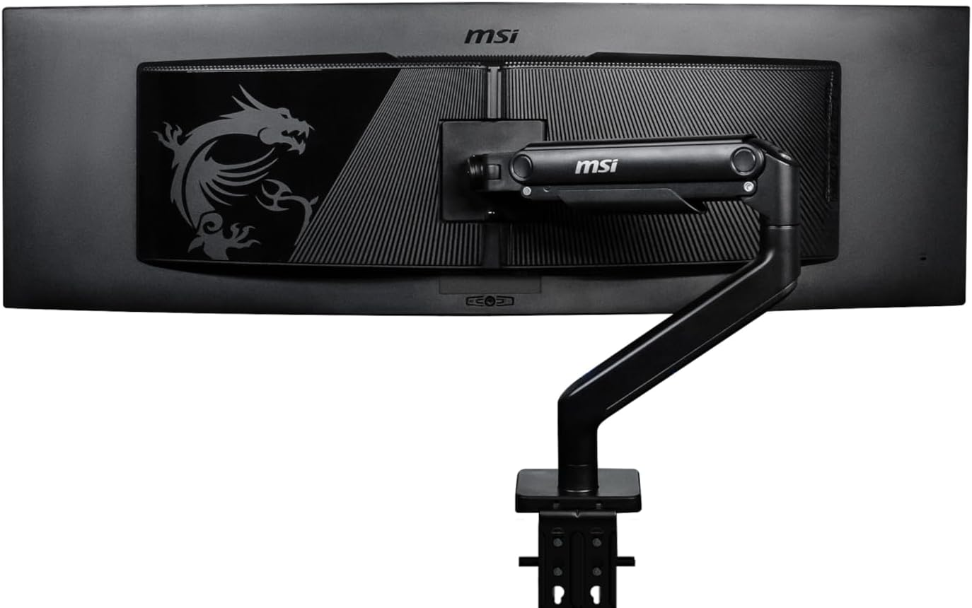 MAG MT201 - Premium Heavy Duty Single Monitor Stand Arm, Supports 17-49