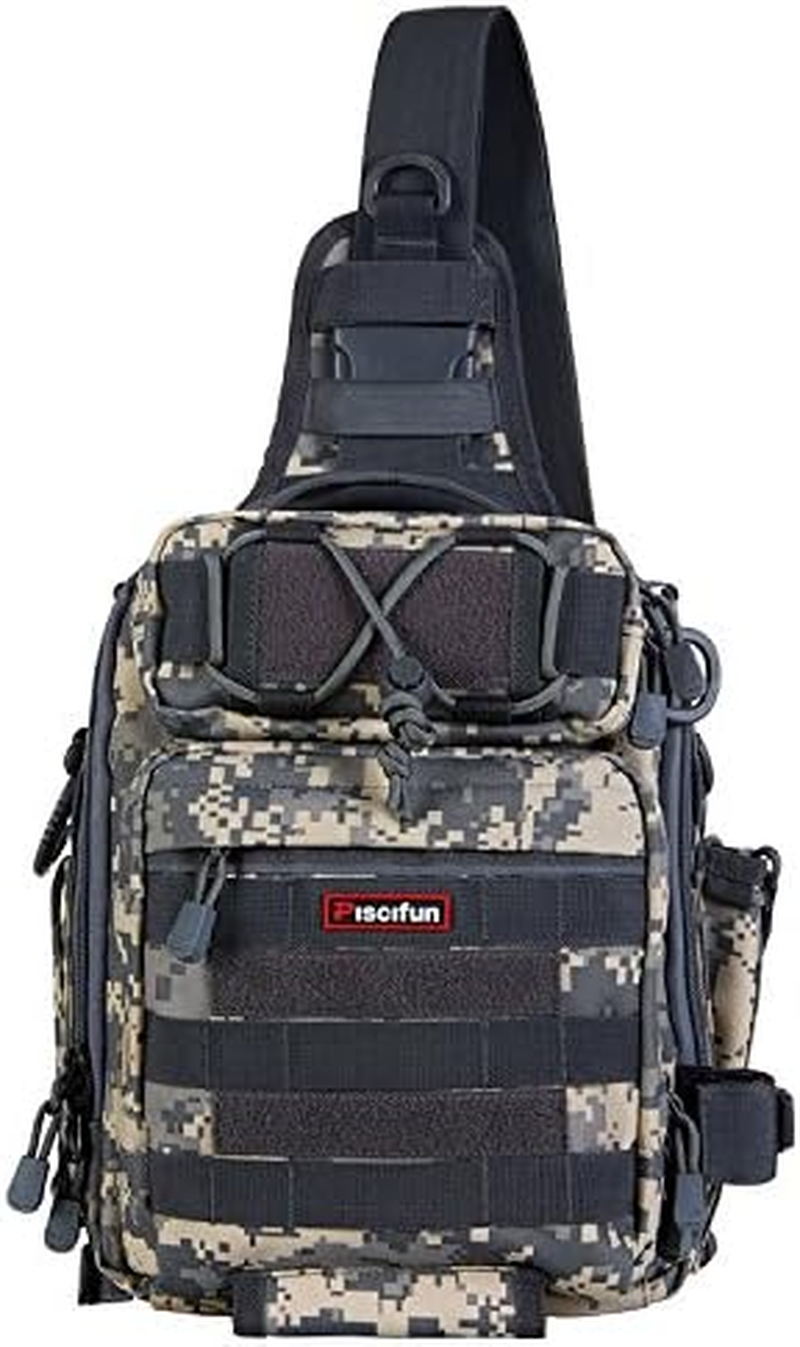 Piscifun Waterproof Outdoor Tackle Bag Single Shoulder Fishing Tackle Storage... - Picture 3 of 5