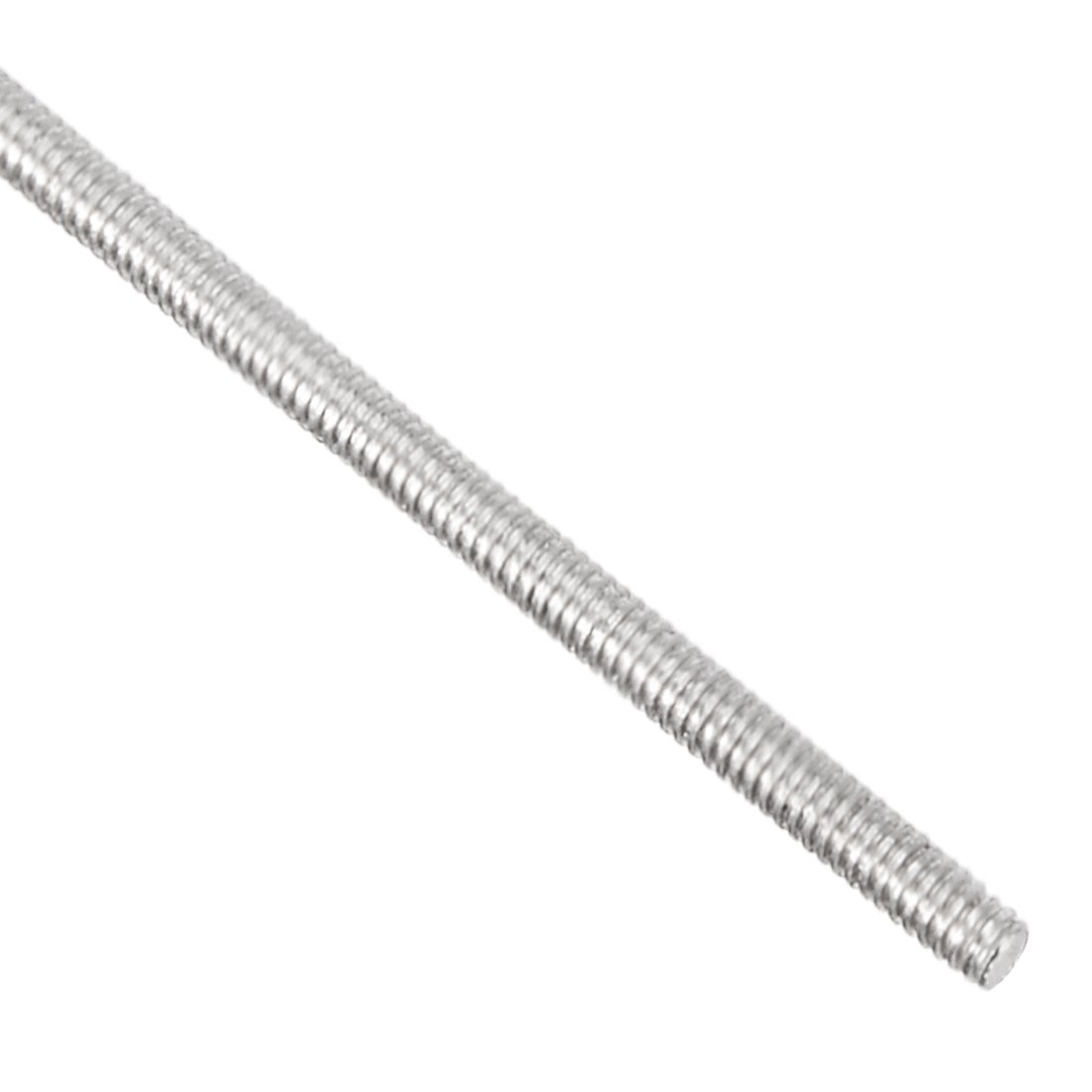M2 X 250Mm Fully Threaded Rod, 304 Stainless Steel, Right Hand Threads
