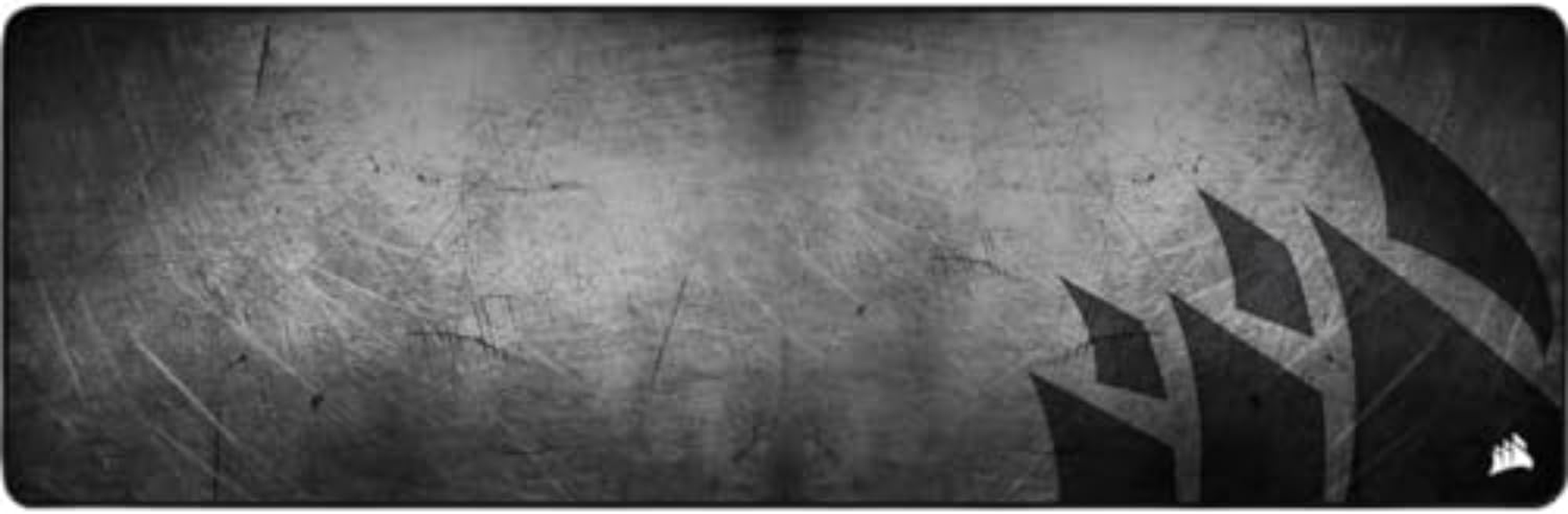 MM300 PRO Premium Spill-Proof, Stain-Resistant Cloth Gaming Mouse Pad (93 X 30 Cm Surface, Micro-Weave Fabric, 3 Mm Thick Plush Rubber, Durable Anti-Fray Edges) Extended, Black/Grey