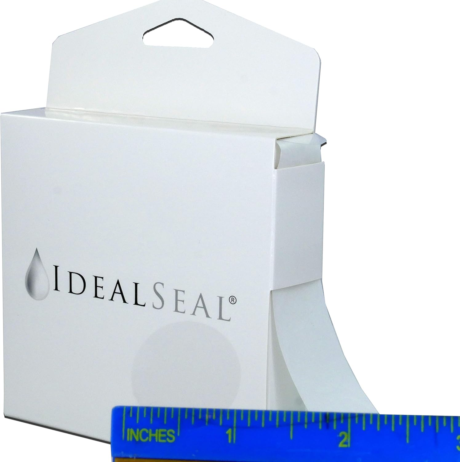 1,000 Super Gloss Clear round Stickers (With Dispenser Box) Clear Retail Package Seals Mailing Seals Envelope Seals 1