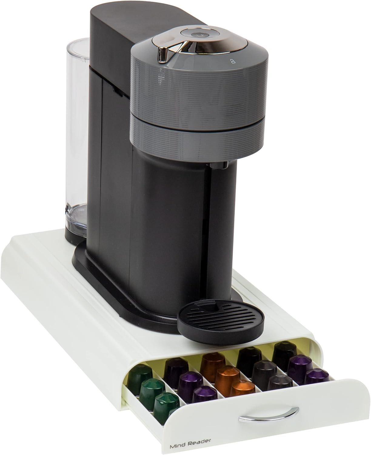 Mind Reader Nespresso Compatible Capsule Drawer, Countertop Organizer, Coffee Pod Holder, Storage, 9.25