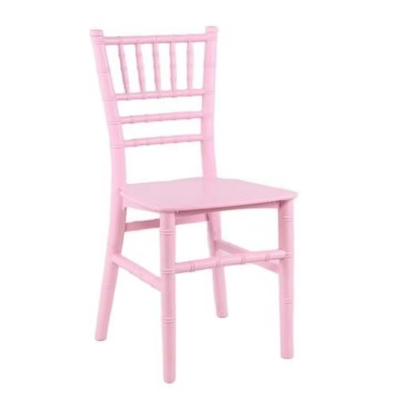 Banquet Acrylic Resin Chiavari Kids Blue Plastic Clear Chavari Children Chairs Wholesale Clear Wedding for Kid Modern 10 Pcs