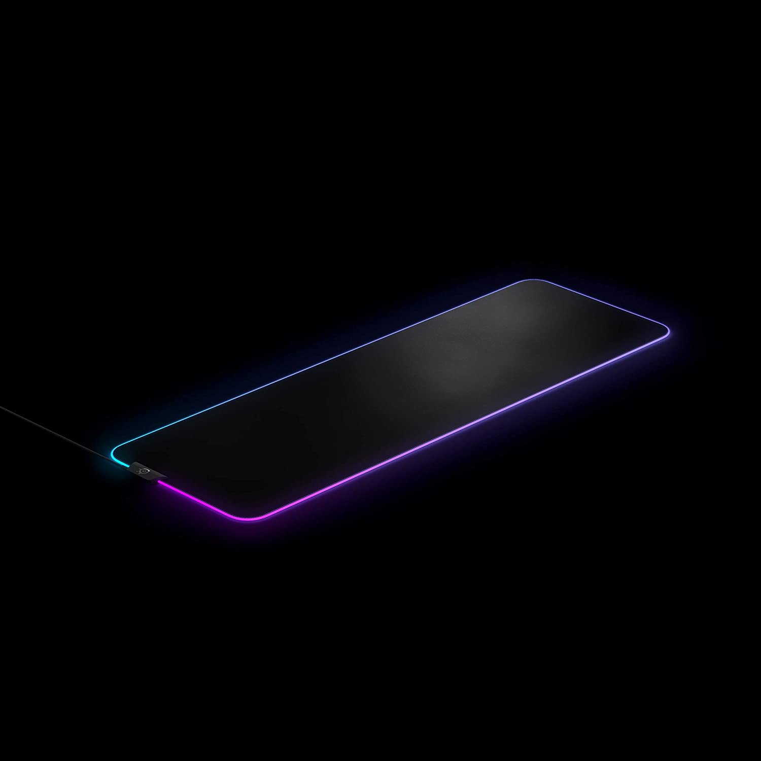 SteelSeries QcK Gaming Mouse Pad - XL RGB Prism Cloth - Sized to Cover Desks - Picture 6 of 13