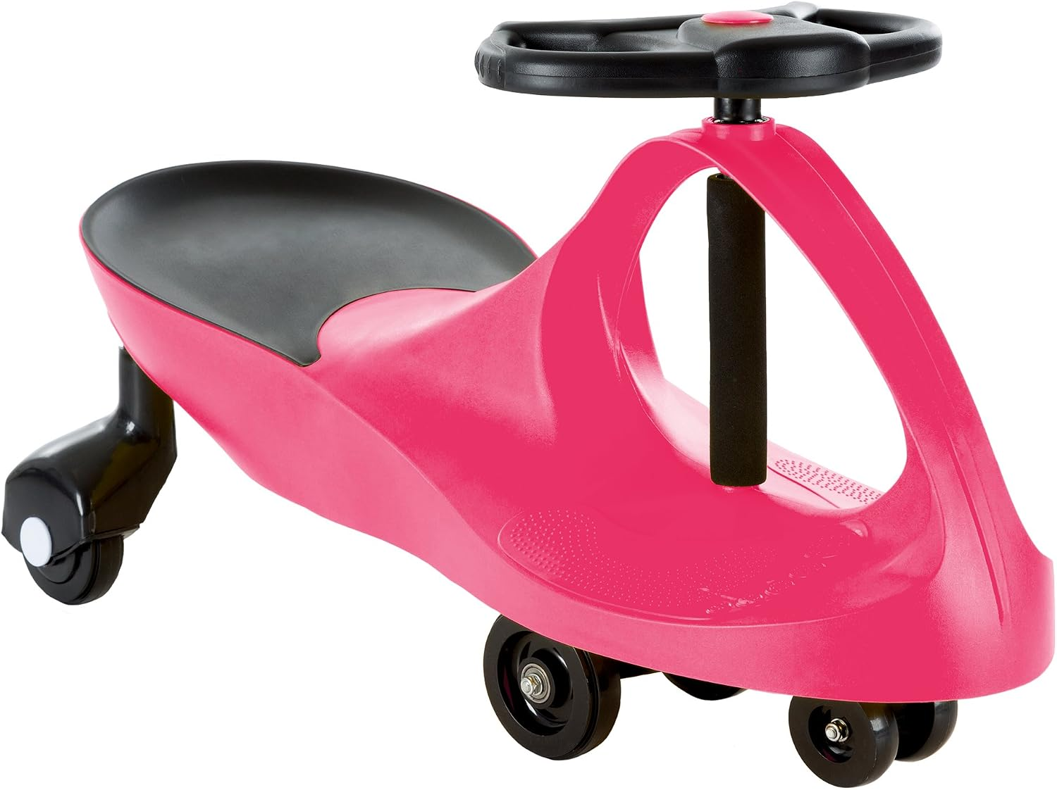 Lil’ Rider Wiggle Car, Ride on Toy for Ages 3 and Up, Hot Pink