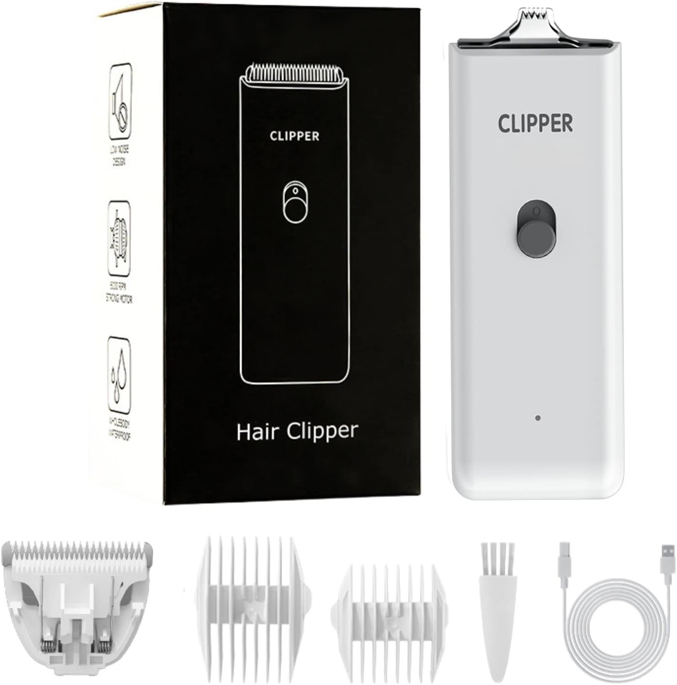 USB Rechargeable Pet Grooming Clippers Cordless Trimmer