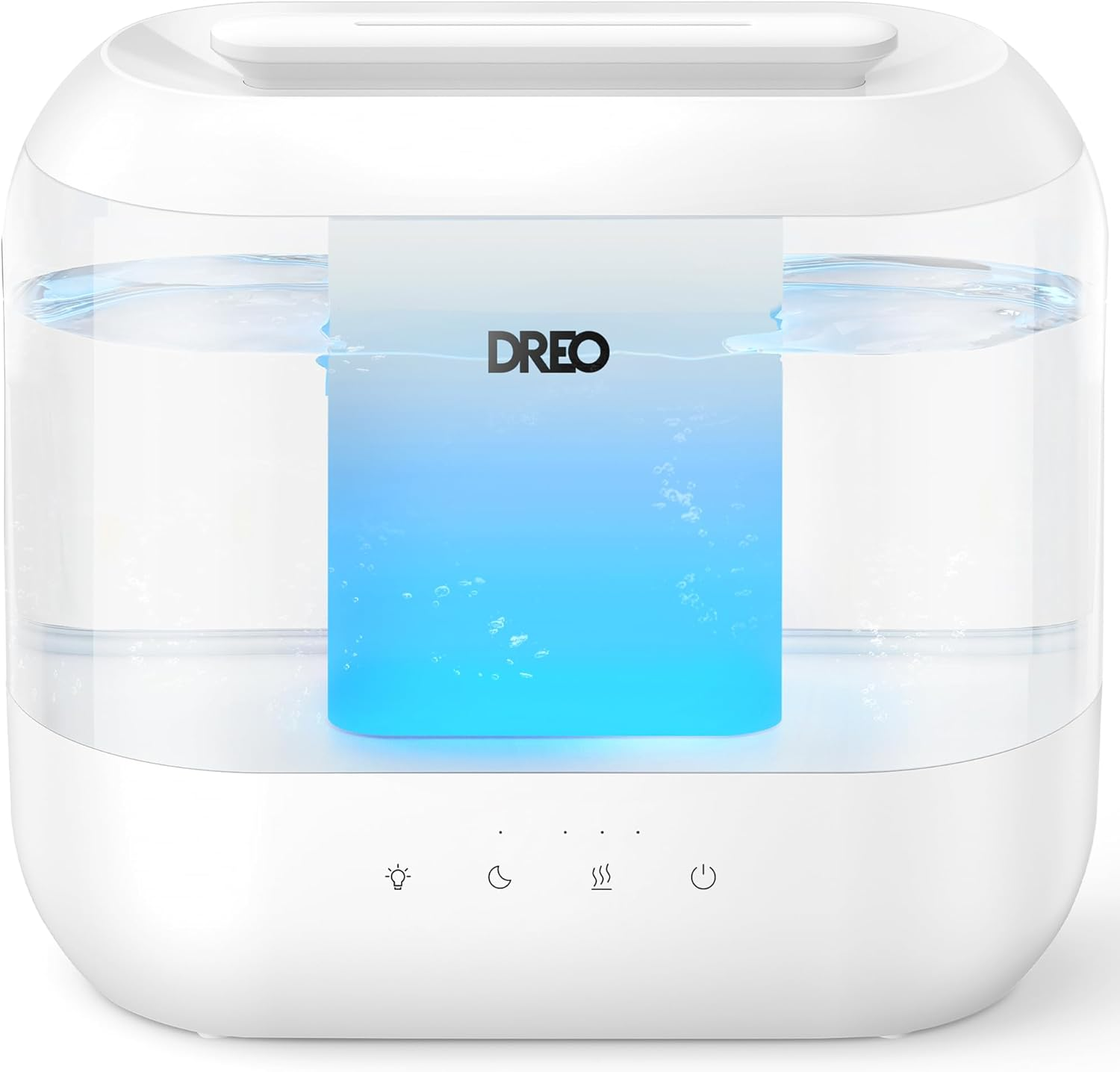 4L Top-Fill Humidifier for Bedroom, 32H Runtime, Quiet, Easy to Clean