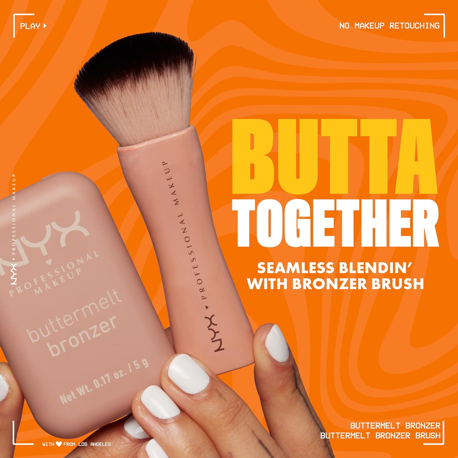 NYX Professional Makeup BUTTERMELT BRONZER BUTTA OFF - Picture 7 of 15