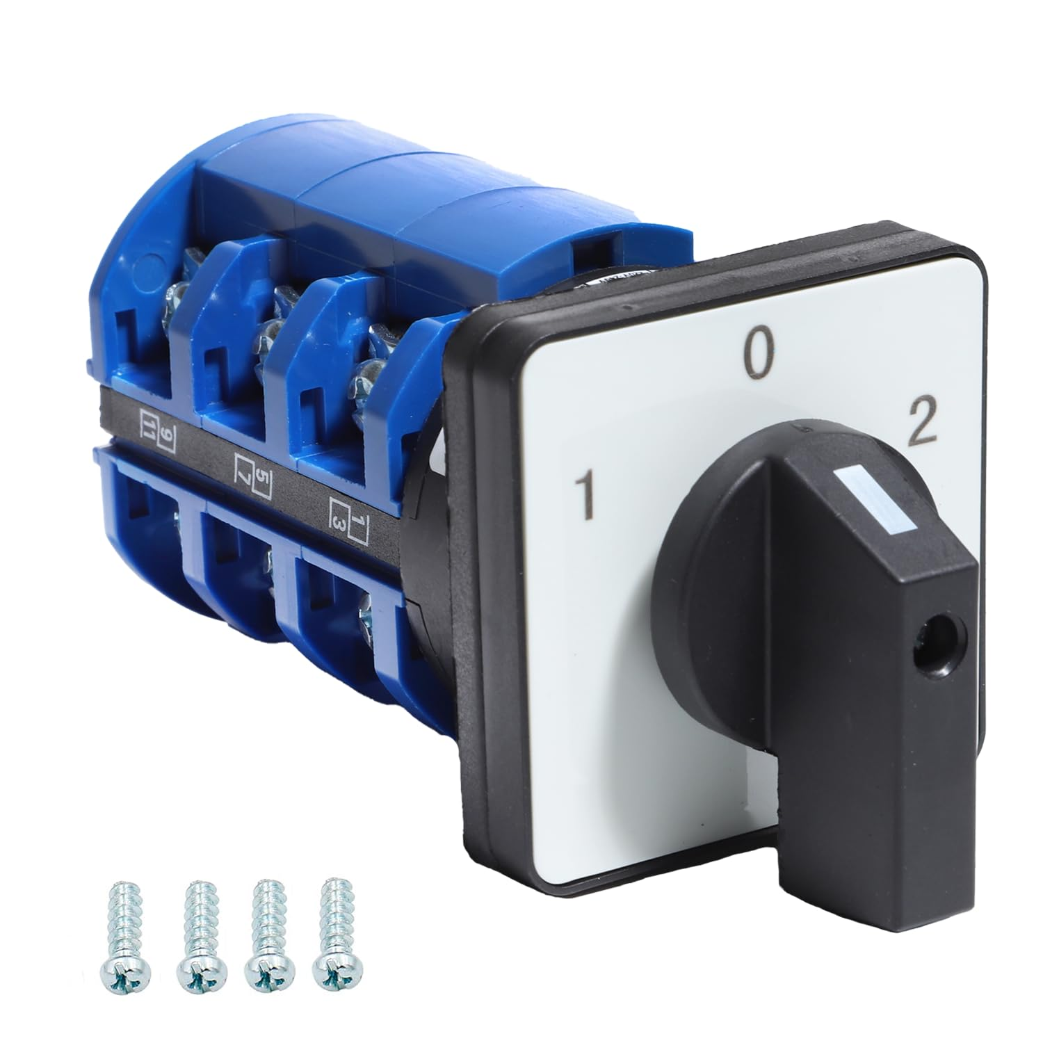 Universal Rotary Changeover Switch 690V 63A 3 Position 3 Phase Changeover Cam Selector Switch