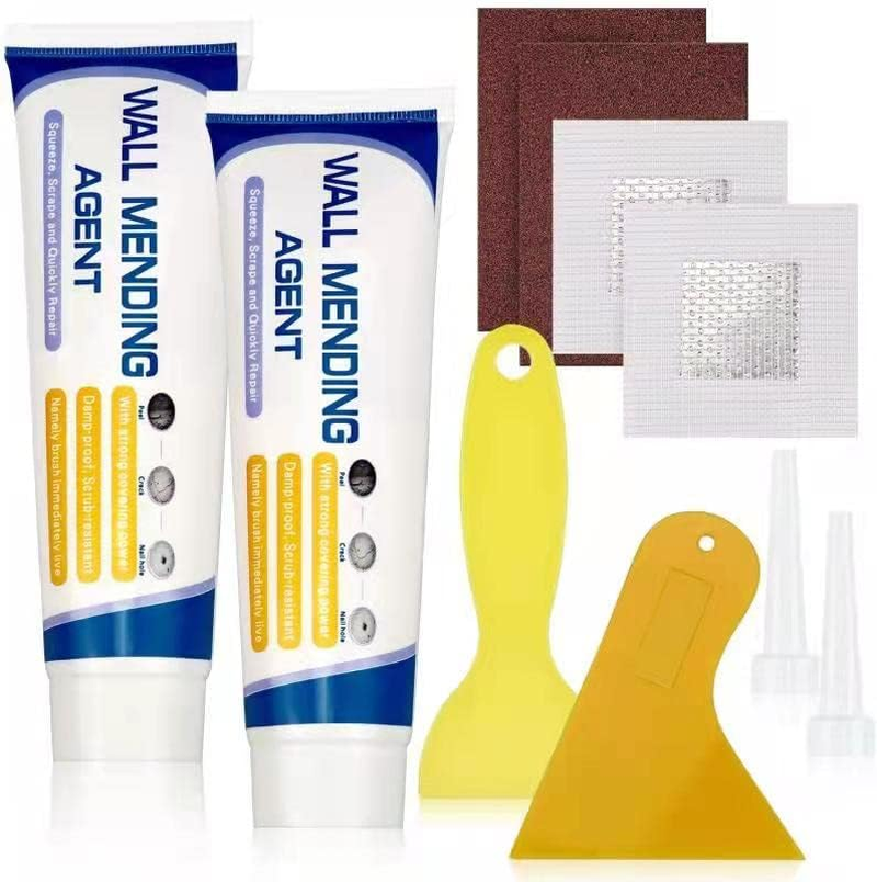 Drywall Repair Kit,100% Safe Spackle Wall Repair Kit with 2