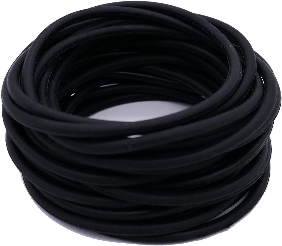 24 Piece Black Rubber Gummy Silicone Bracelets Jelly Soft Wristbands