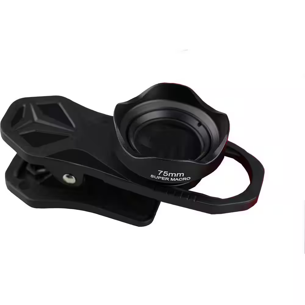 75Mm Macro Camera Lens Clip for Iphone Samsung Google TCL, Detail Close-Up Shots with Professional Optical Glass